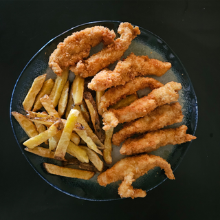 Crochete de pui - 8 bucati cu garnitura la alegere