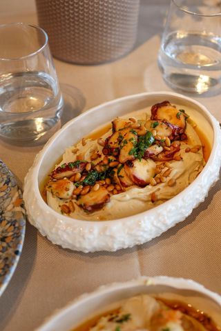 Humus cu Caracatita