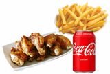 Menú 8(Alitas de Pollo)