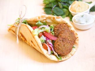 Veggie Gyros Falafel