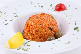 Seafood risotto