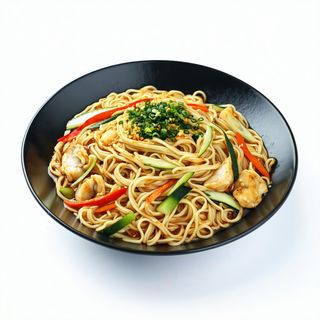 Fideos Frito Con Verduras