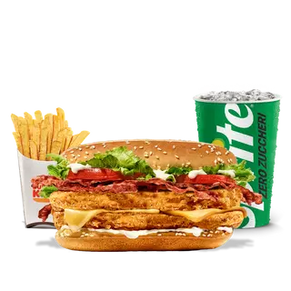 Double Chicken Royale Bacon Cheese