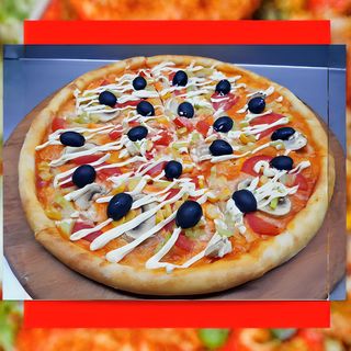 პიცა სამარხვო (6 ნაჭრიანი)