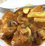 Entrecot Al Gusto Con Salsa De Champiñones