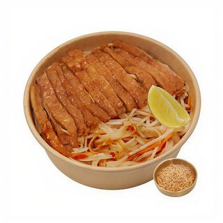 P0 - pad thai di vegano（no egg/no uova ）