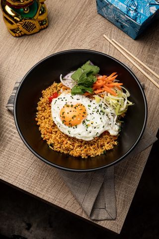 Arroz Nasi con Gambas