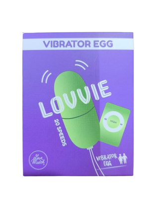 Lovvie Ovetto Vibrante con Telecomando