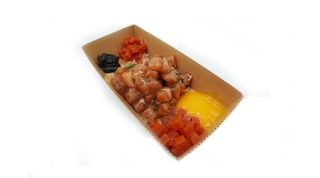 Tartar de atún con recuerdo murciano