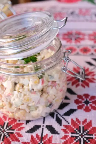 Crab salad