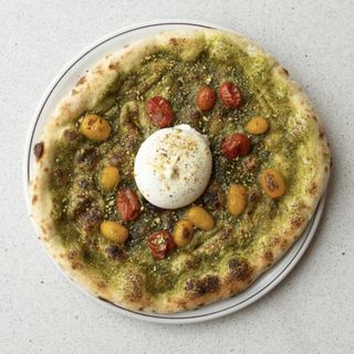 PIZZA PISTACCHIO E BURRATA