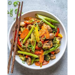 Mixed Vegetables in Sweet and Sour Sauce