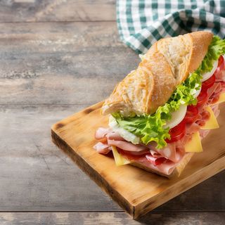 Bocata de magro adobado (xl)