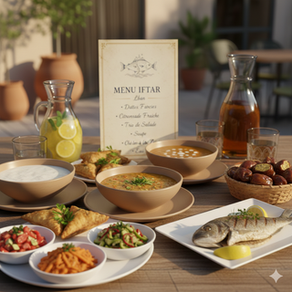 Menu Poisson Grillé