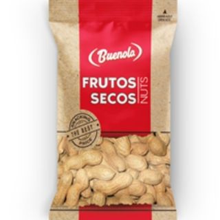 Cacahuete cáscara jumbo tostado natural Buenola 120 g