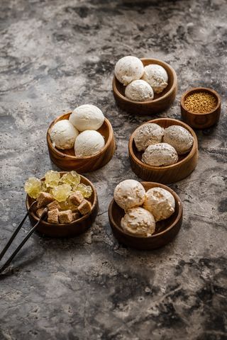 Мороженое Саумал и иримшик.