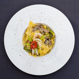 Pappardelle cu muşchi de vită