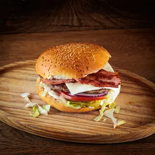 Red cow burger