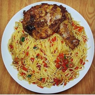 Spaghetti Au Poulet