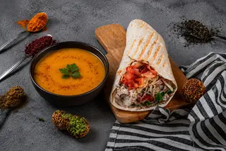 Falafel  la Lipie + Supa de Linte