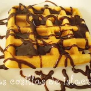 Gofre con Chocolate