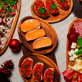 Meniu de sărbători cu gustări reci