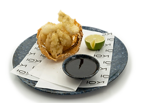 Lemon sole tempura