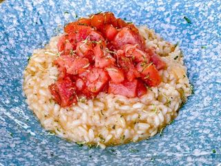 Risotto cu ton și limes