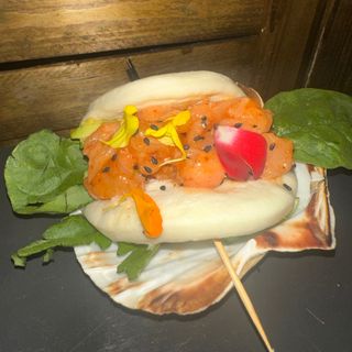 Pan Bao De Tartar Salmón (1 Ud.)