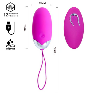 Huevo Vibrador Con Mando A Distancia