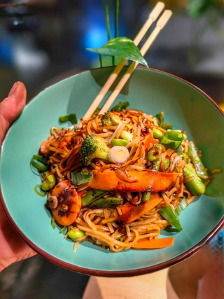 Stir Fried Noodles-produs de post