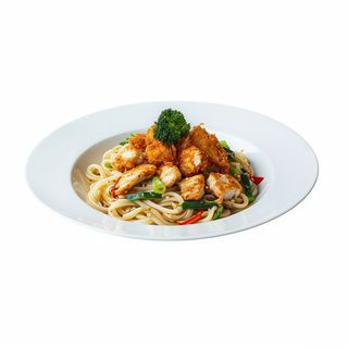 Yakiudon Pollo Rebozado