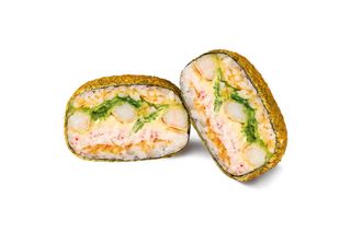 Лайт суші бургер з креветками