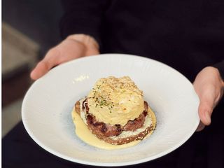 Скрембл з біфштексом (300г)