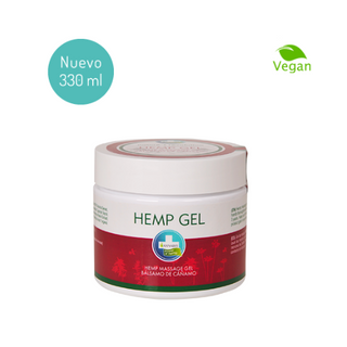 Hemp Gel Cáñamo Natural Y Vegano Para Masaje - 330 Ml.