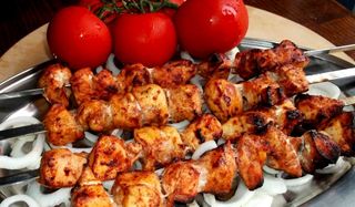 ქათმის მწვადი