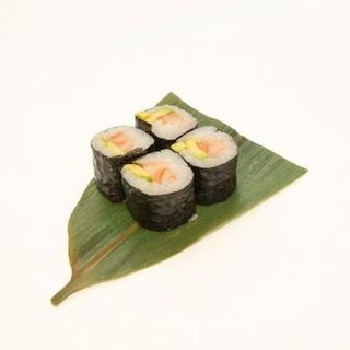 Maki de salmón y aguacate (4 pzs.)