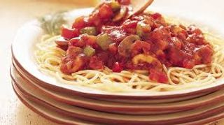 Spaghetti with Vegetarian Sauce