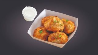 Манты жареные