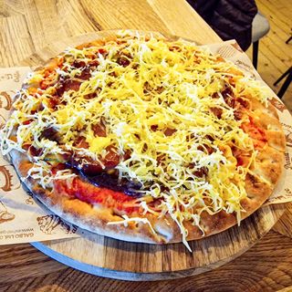 Corgi smash pizza (веган) (1бр)