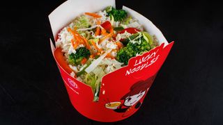 Orez prajit cu ou portie mare