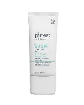 The Purest Solutions Dry-touch Protection Mattifier & Oil Control Moisturizer For Oily Skin 50+ Spf 50ml