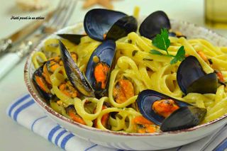 Linguine con cozze