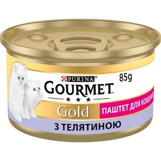 Gourmet Gold для кошенят паштет з телятиною, 85г