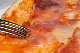 Pizza cotto e scamorza L