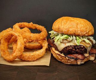 Hamburguesa baconland BBQ