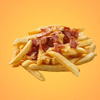 Bacon cheese fries