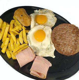 Plato Combinado Burguer