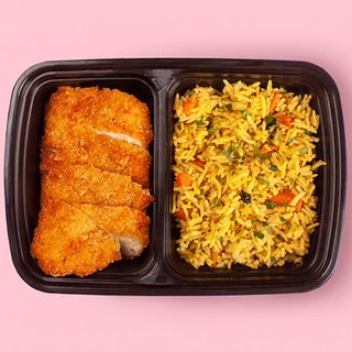 Ланч з курячою відбивною