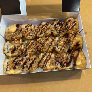 A 38 - Califórnia com Salmão Frito - Caixa com 15 Peças